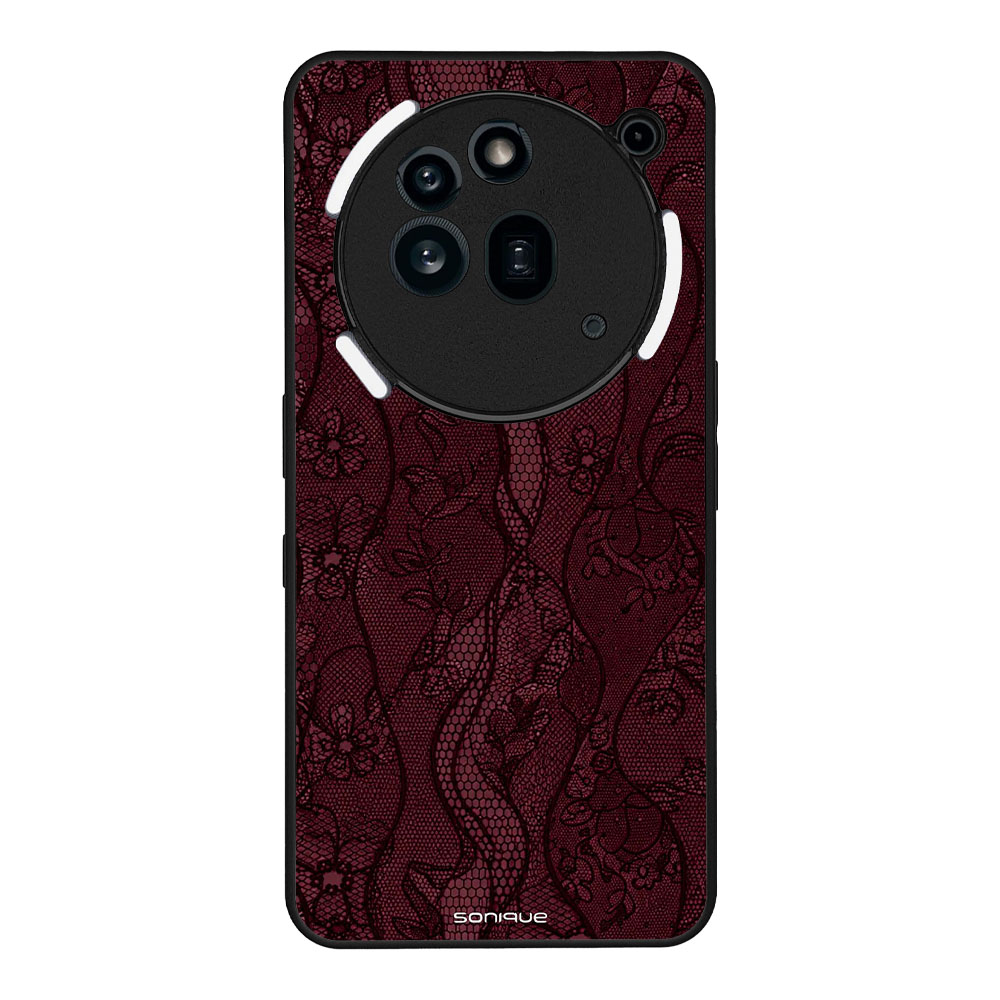 Θήκη Sonique DIVA Series για Nothing Phone 3a Pro Βουργουνδί Δαντέλα