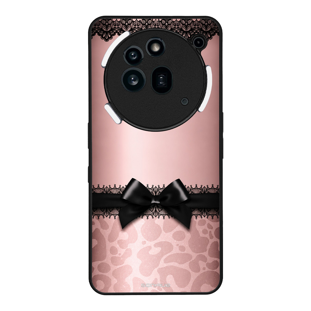 Θήκη Sonique DIVA Series για Nothing Phone 3a Pro Λεοπάρ Φιόγκος – Ροζ
