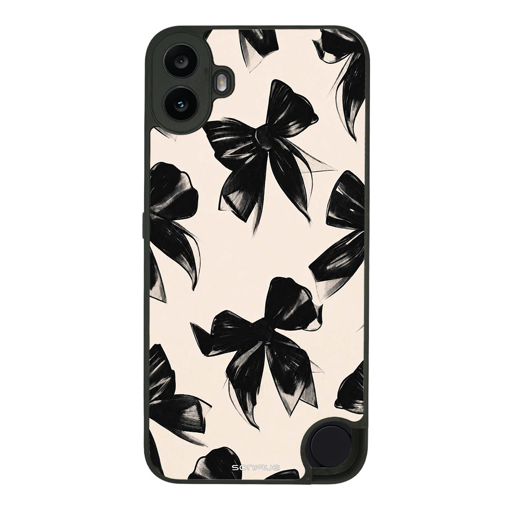 Θήκη Sonique DIVA Series για Nothing CMF Phone 1 5G Μαύρα Φιογκάκια