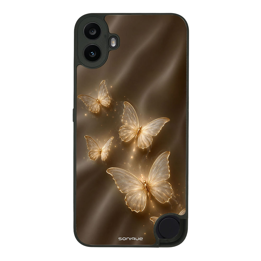 Θήκη Sonique DIVA Series για Nothing CMF Phone 1 5G Χρυσές Πεταλούδες