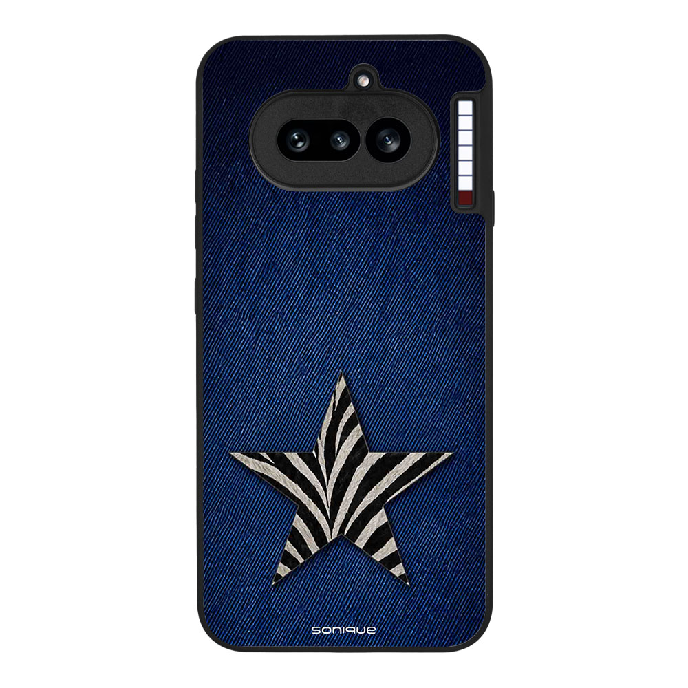 Θήκη Sonique DIVA Series για Nothing Phone 4a Denim Zebra
