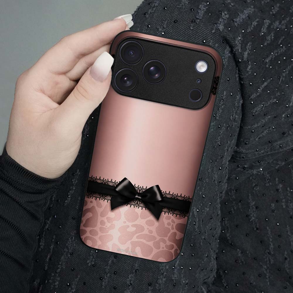 Θήκη Sonique DIVA Series για Nothing Phone 4a Λεοπάρ Φιόγκος – Ροζ