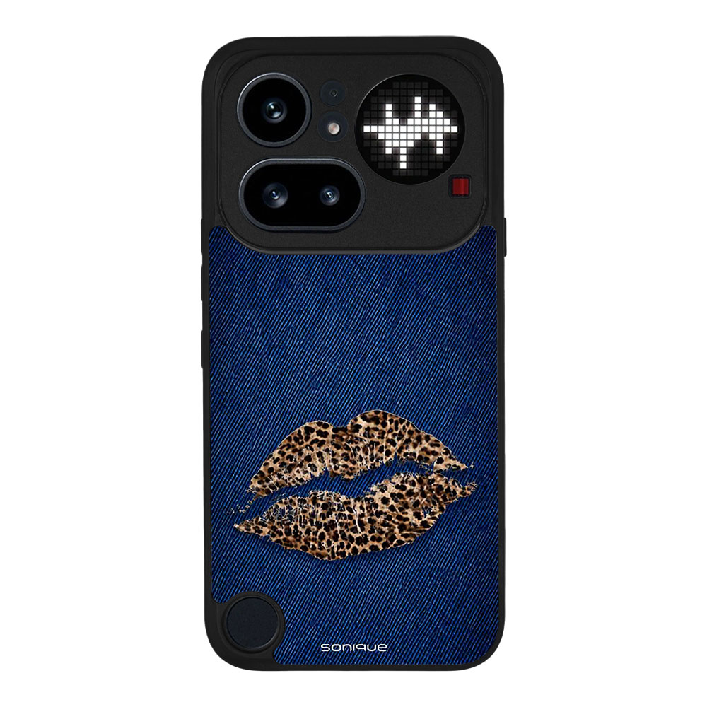 Θήκη Sonique DIVA Series για Nothing Phone 4a Pro Denim Leopard