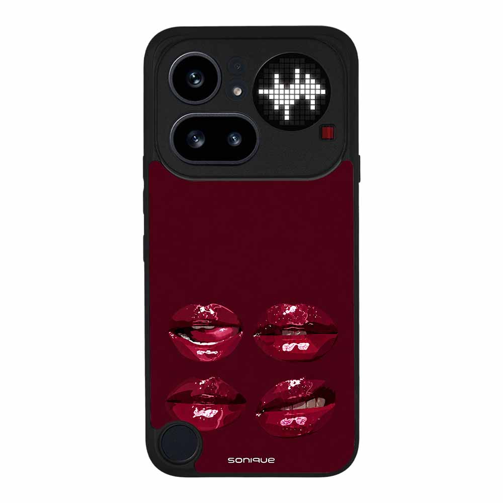 Θήκη Sonique DIVA Series για Nothing Phone 4a Pro Κόκκινα Χείλη
