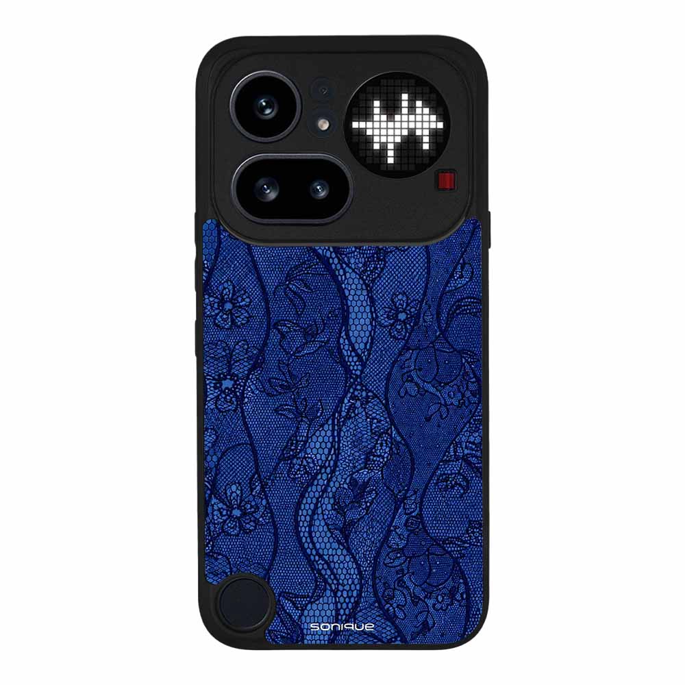 Θήκη Sonique DIVA Series για Nothing Phone 4a Pro Μπλε Δαντέλα