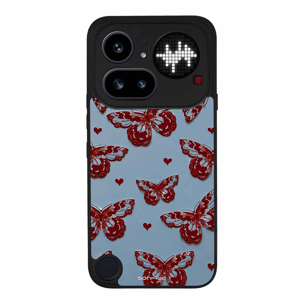 Θήκη Sonique DIVA Series για Nothing Phone 4a Pro Πεταλούδες