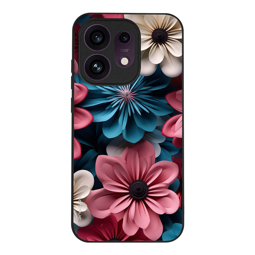 Θήκη Sonique 3D Flower Series για Oppo Reno16 5G Ροζ 01