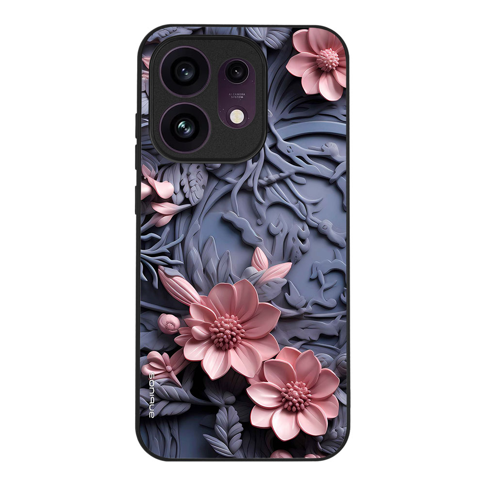 Θήκη Sonique 3D Flower Series για Oppo Reno16 5G Ροζ 02