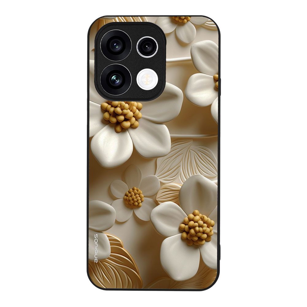 Θήκη Sonique 3D Flower Series για Oppo Reno16 F 5G / Oppo Reno16 FS 5G Λευκό
