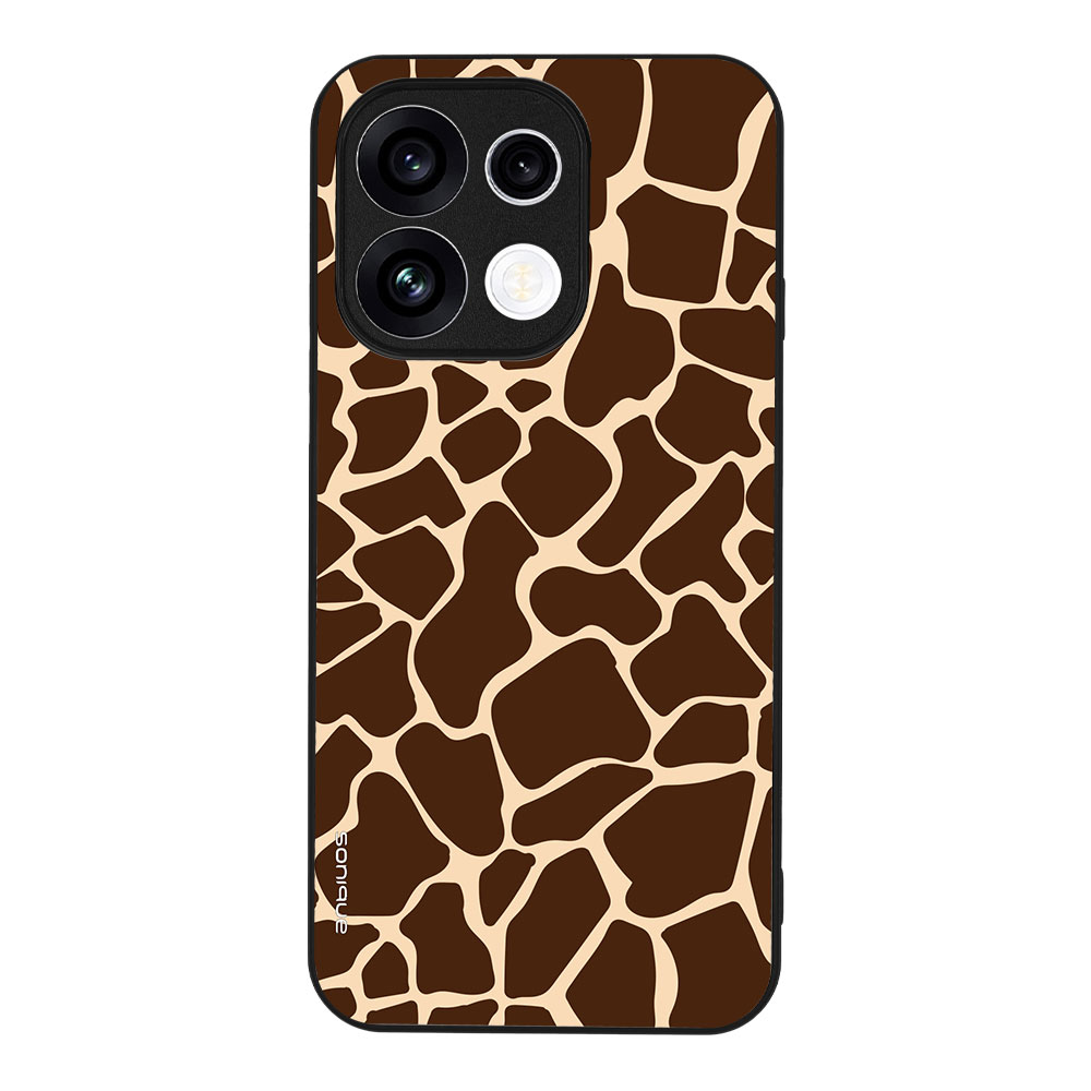 Θήκη Sonique Animal Print Series για Oppo Reno16 F 5G / Oppo Reno16 FS 5G Giraffe 01