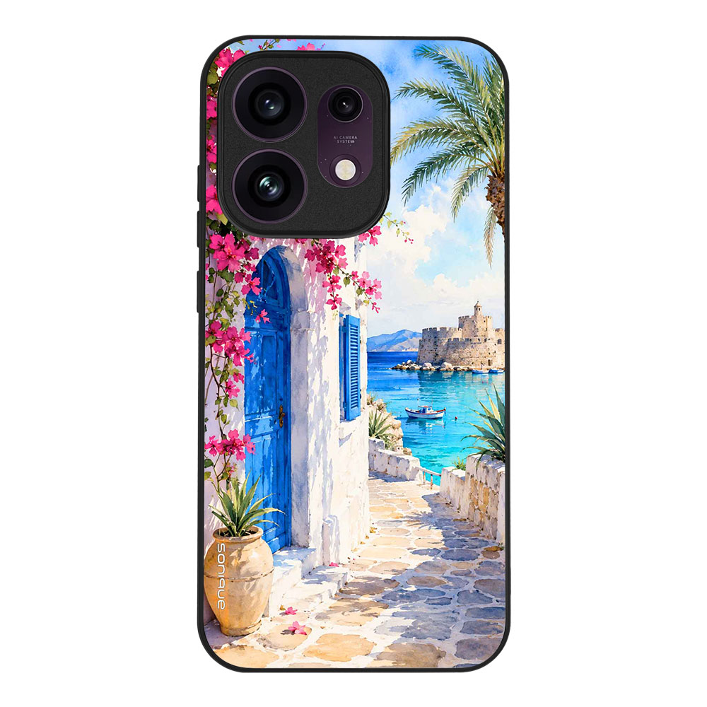 Θήκη SoniqueGreek Island Muse Series για Oppo Reno16 5G Σοκάκι Ρόδου