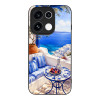 Θήκη SoniqueGreek Island Muse Series για Oppo Reno16 Pro 5G Θέα του Αιγαίου