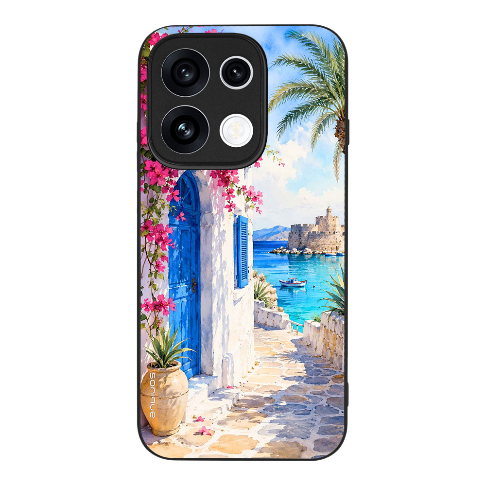 Θήκη SoniqueGreek Island Muse Series για Oppo Reno16 Pro 5G Σοκάκι Ρόδου