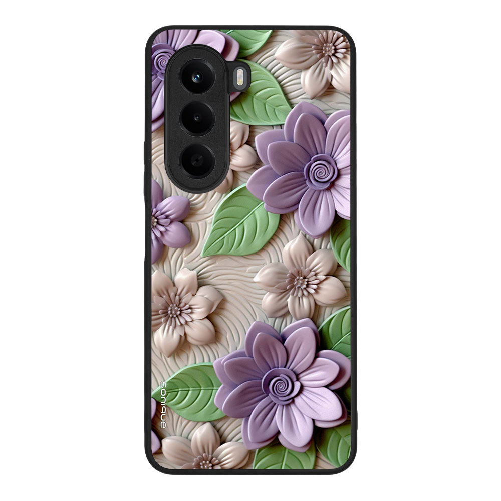 Θήκη Sonique 3D Flower Series για OnePlus Nord CE 6 Lite 5G Βιολετί
