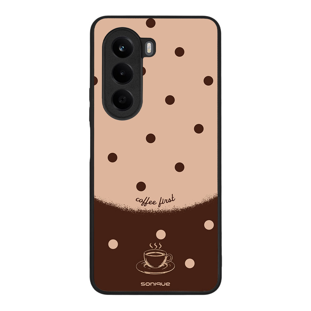 Θήκη Sonique Delulu Polka Era Series για OnePlus Nord CE 6 Lite 5G Coffee First