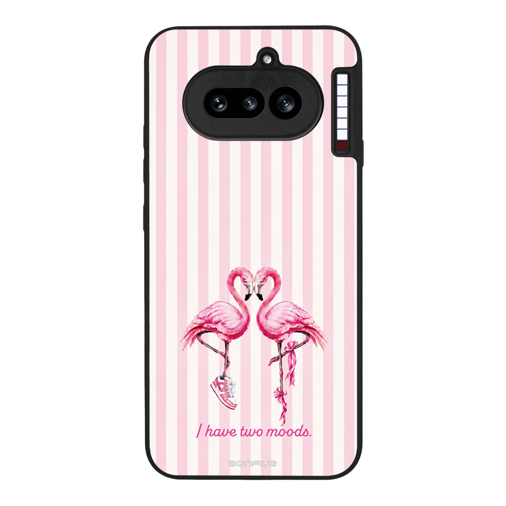 Θήκη Sonique Stripe Stories Series για Nothing Phone 4a Φλαμίνγκο