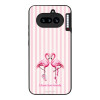 Θήκη Sonique Stripe Stories Series για Nothing Phone 4a Φλαμίνγκο