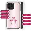 Θήκη Sonique Stripe Stories Series για Nothing Phone 4a Φλαμίνγκο