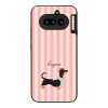 Θήκη Sonique Stripe Stories Series για Nothing Phone 4a Bonjour Puppy