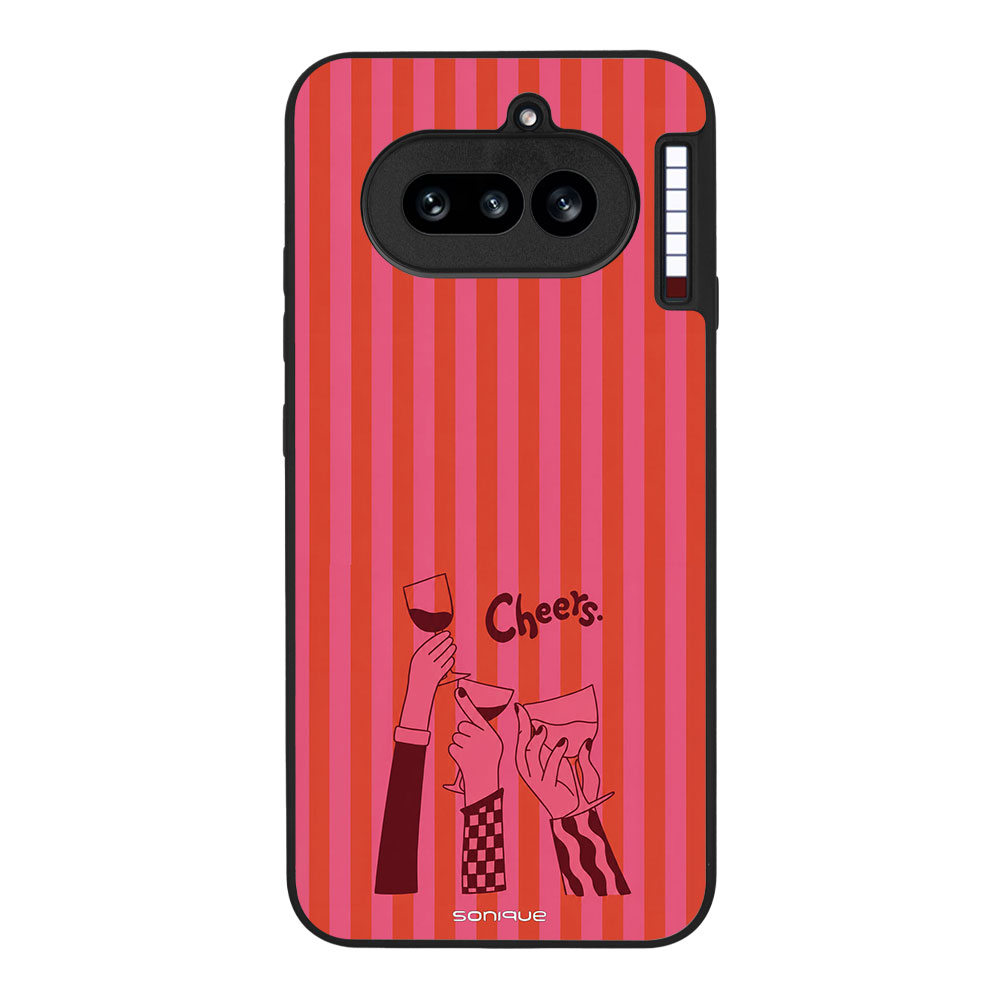 Θήκη Sonique Stripe Stories Series για Nothing Phone 4a Cheers