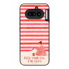 Θήκη Sonique Stripe Stories Series για Nothing Phone 4a Feed Your Ego