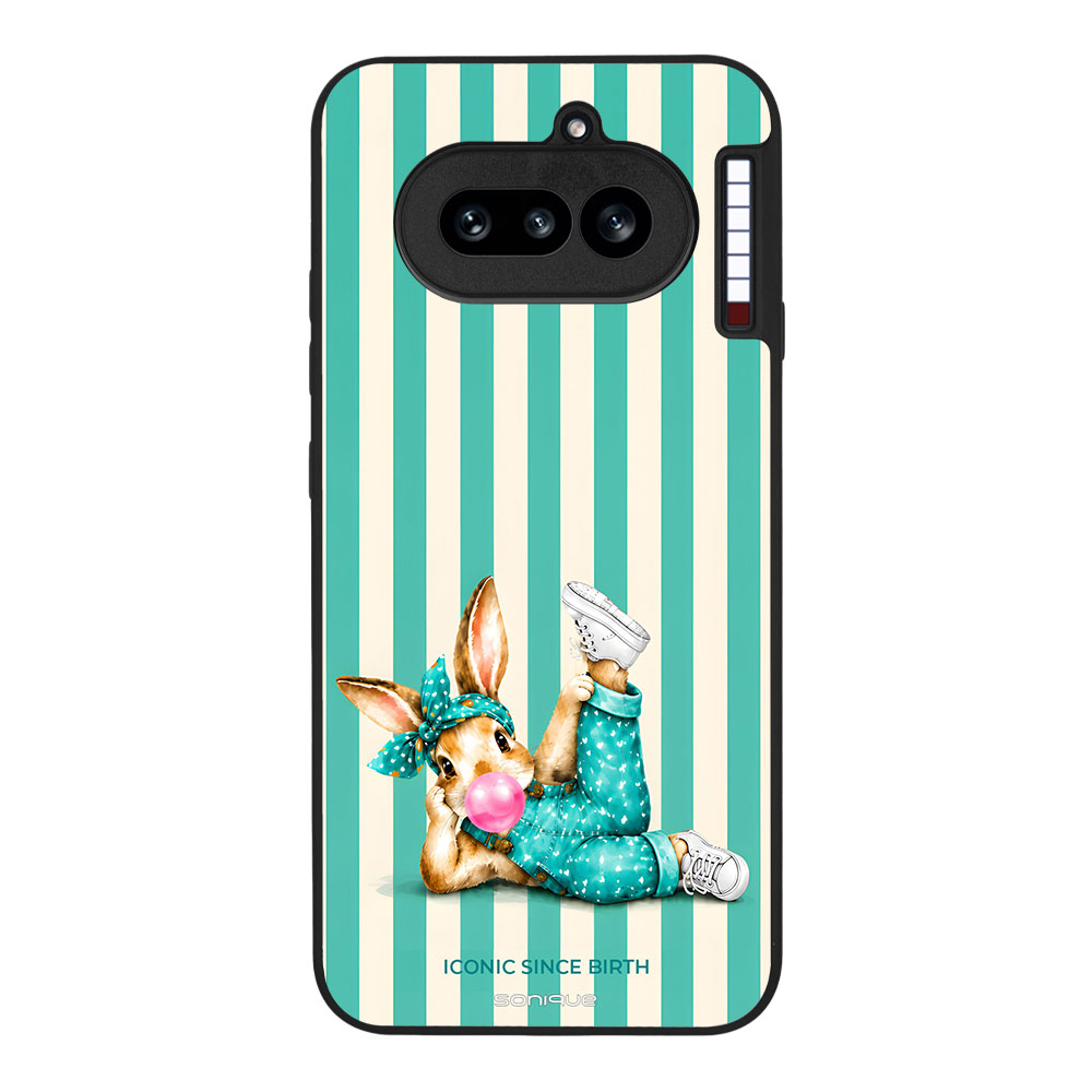 Θήκη Sonique Stripe Stories Series για Nothing Phone 4a Iconic Λαγουδάκι