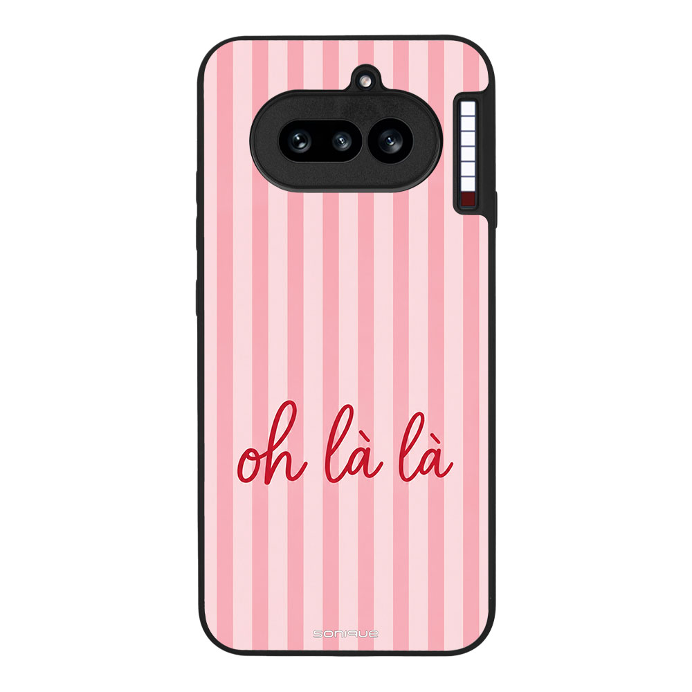 Θήκη Sonique Stripe Stories Series για Nothing Phone 4a Oh La La – Ροζ