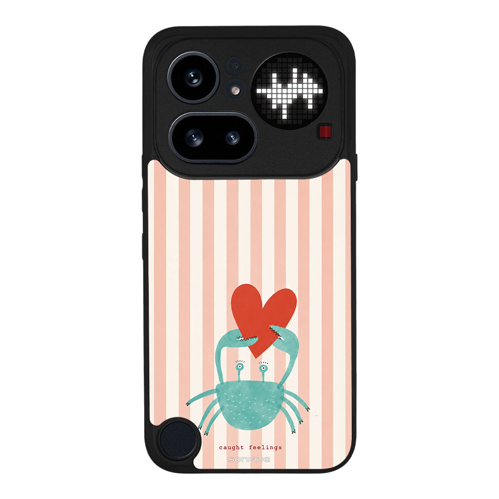 Θήκη Sonique Stripe Stories Series για Nothing Phone 4a Pro Καβουράκι