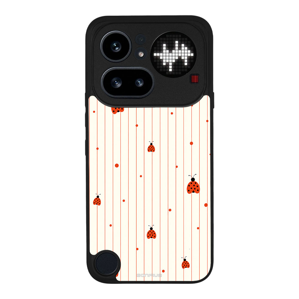 Θήκη Sonique Stripe Stories Series για Nothing Phone 4a Pro Πασχαλίτσα