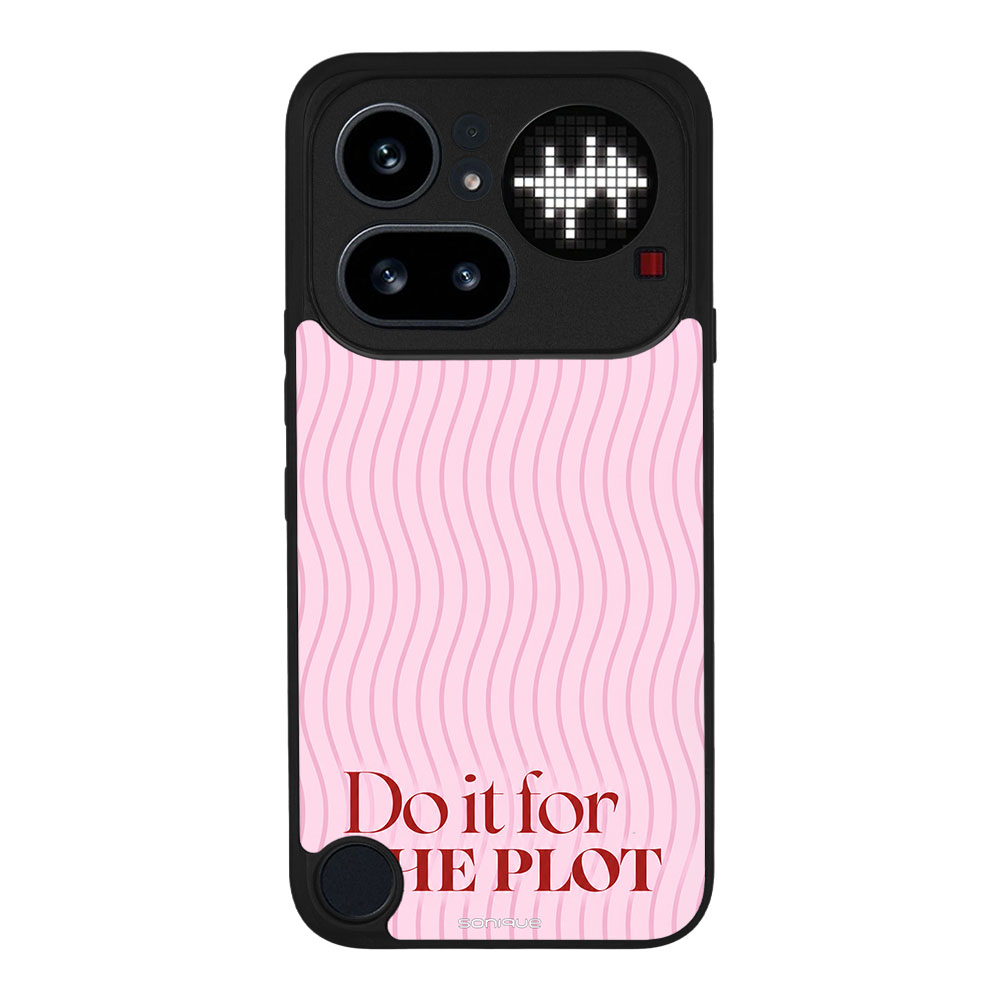 Θήκη Sonique Stripe Stories Series για Nothing Phone 4a Pro Do It for the Plot