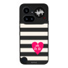 Θήκη Sonique Stripe Stories Series για Nothing Phone 4a Pro Oh La La – Μαύρο