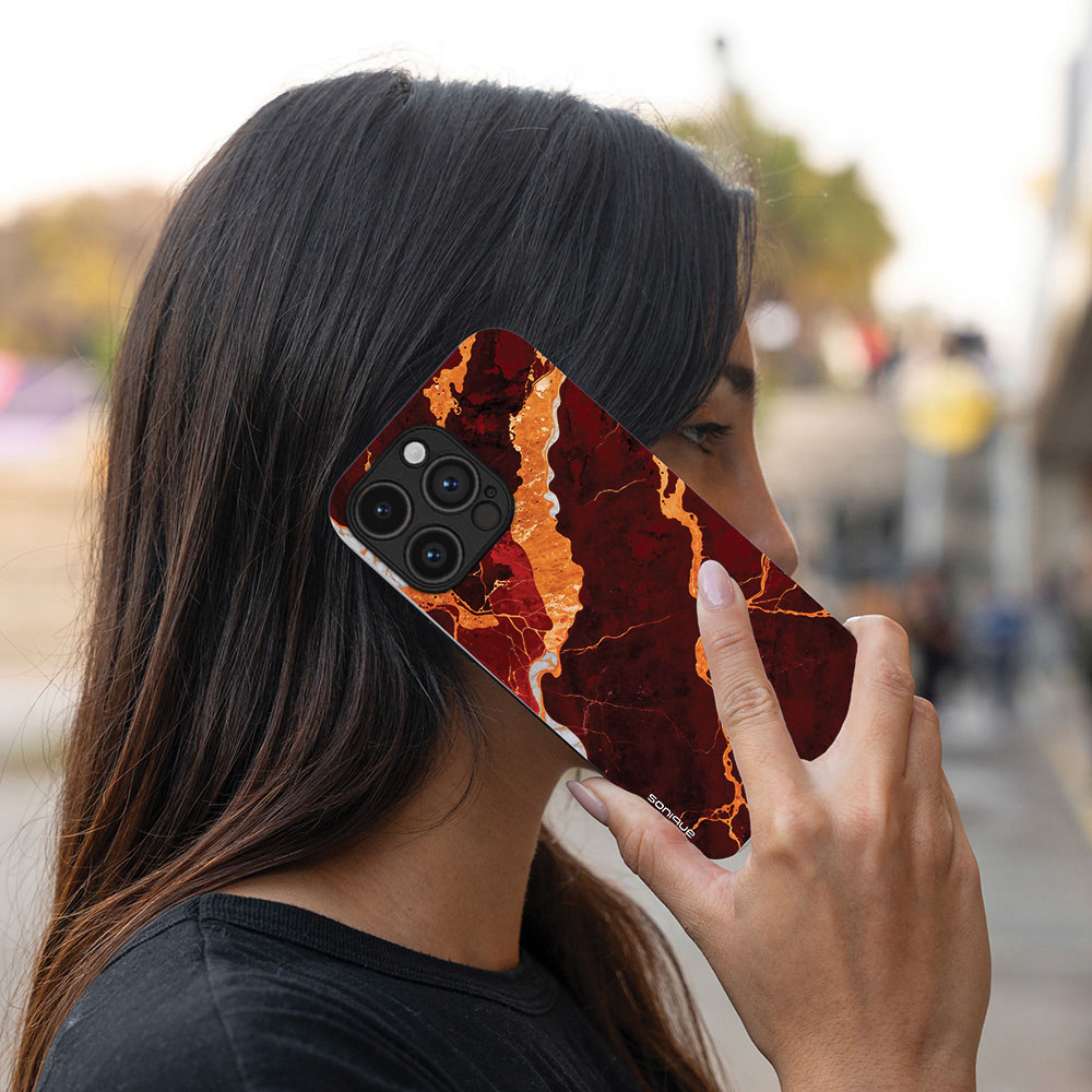 Θήκη Sonique Marble Series για Nothing CMF Phone 1 5G Κόκκινο