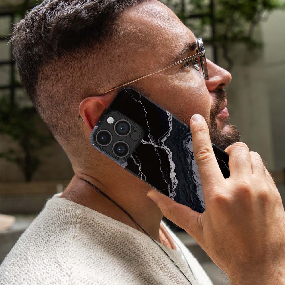 Θήκη Sonique Marble Series για Nothing CMF Phone 1 5G Μαύρο 02