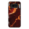 Θήκη Sonique Marble Series για Nothing Phone 4a Κόκκινο