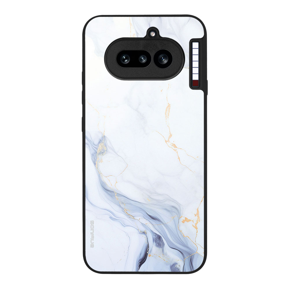 Θήκη Sonique Marble Series για Nothing Phone 4a Λευκό 02