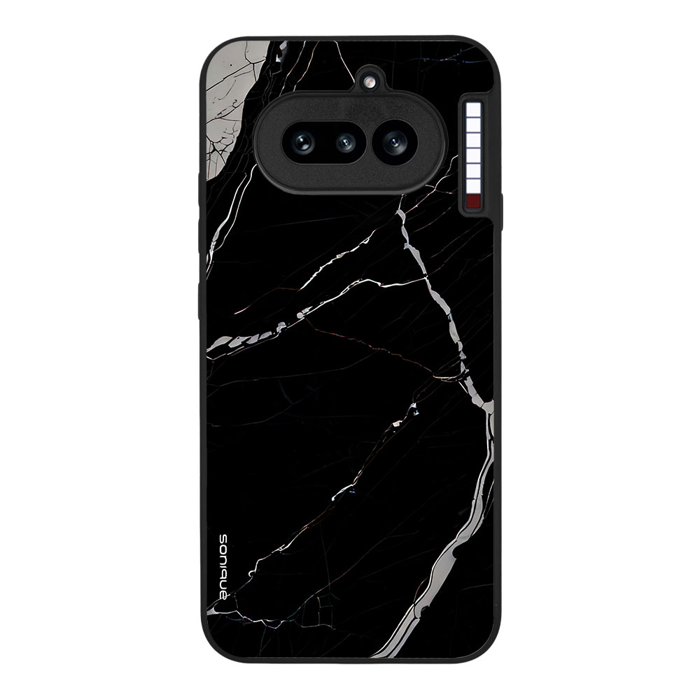Θήκη Sonique Marble Series για Nothing Phone 4a Μαύρο