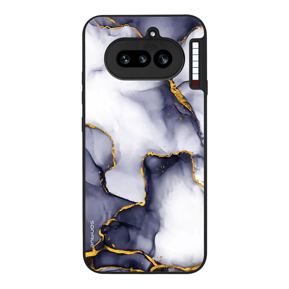 Θήκη Sonique Marble Series για Nothing Phone 4a Μωβ Γκρι