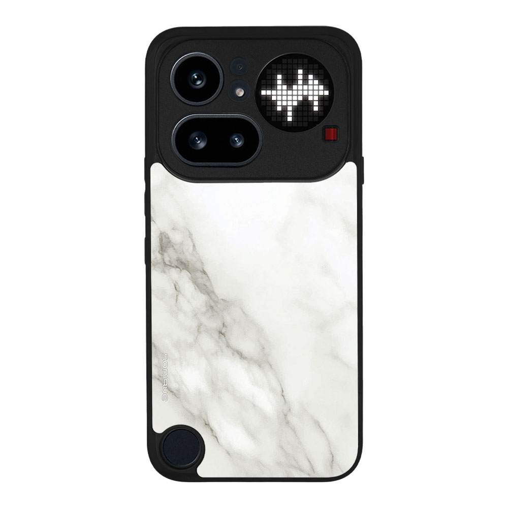 Θήκη Sonique Marble Series για Nothing Phone 4a Pro Λευκό