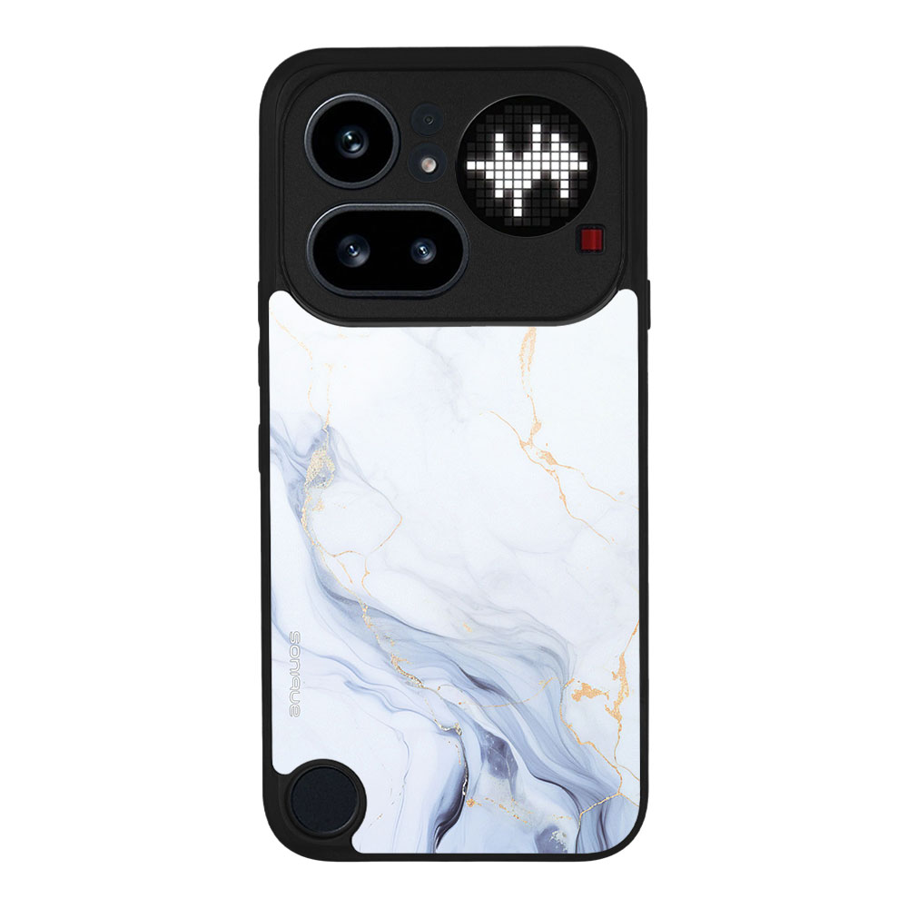 Θήκη Sonique Marble Series για Nothing Phone 4a Pro Λευκό 02
