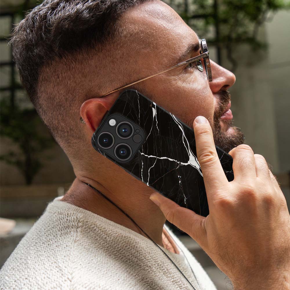 Θήκη Sonique Marble Series για Nothing Phone 4a Pro Μαύρο