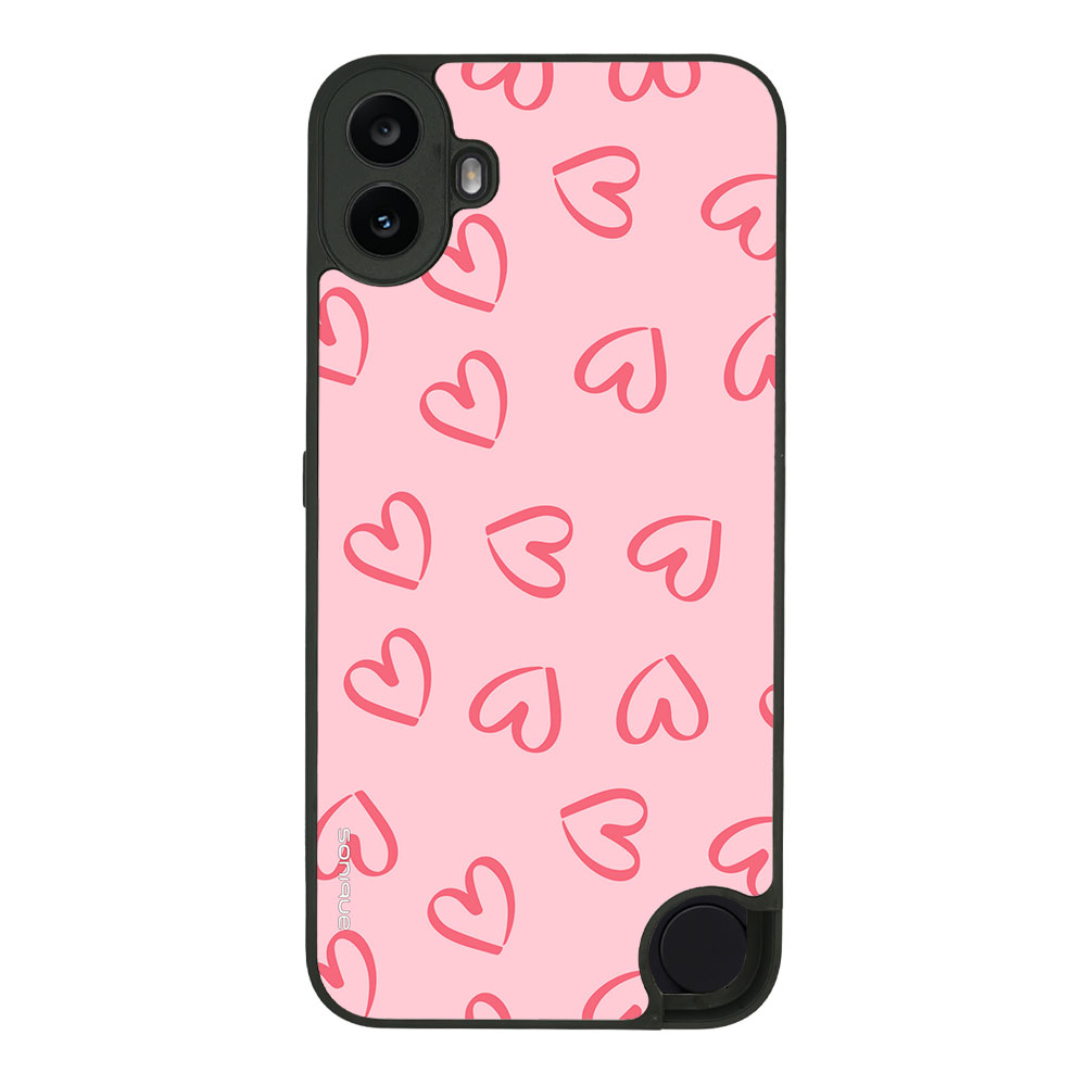 Θήκη Sonique Heart Series για Nothing CMF Phone 1 5G Ροζ