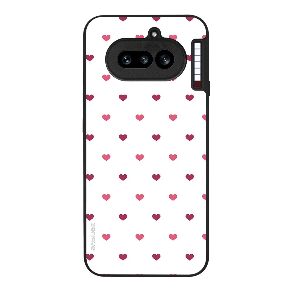 Θήκη Sonique Heart Series για Nothing Phone 4a Λευκό 01