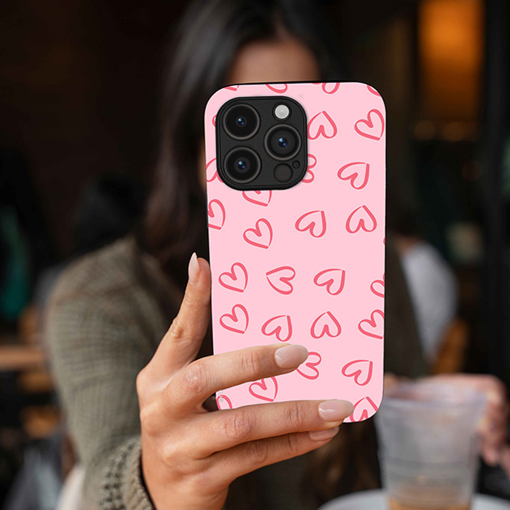 Θήκη Sonique Heart Series για Nothing Phone 4a Ροζ