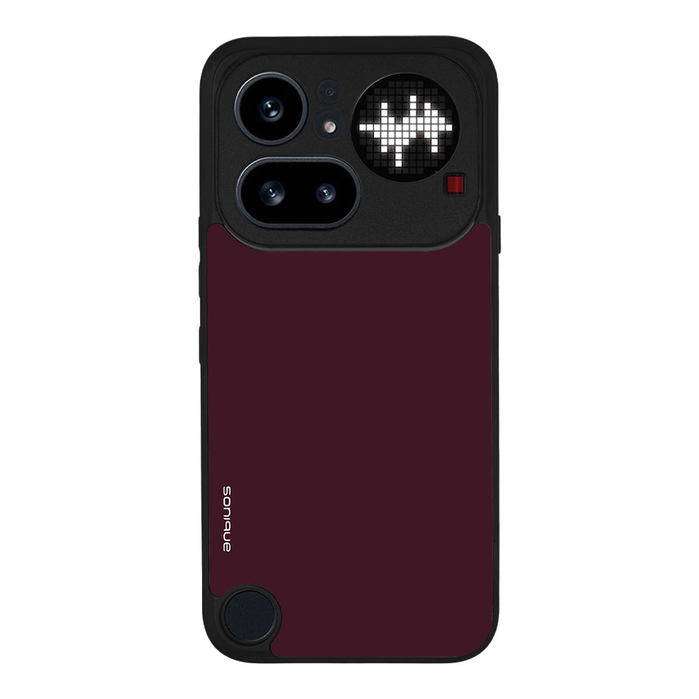 Θήκη Sonique ColorBloc Series για Nothing Phone 4a Pro Μπορντό