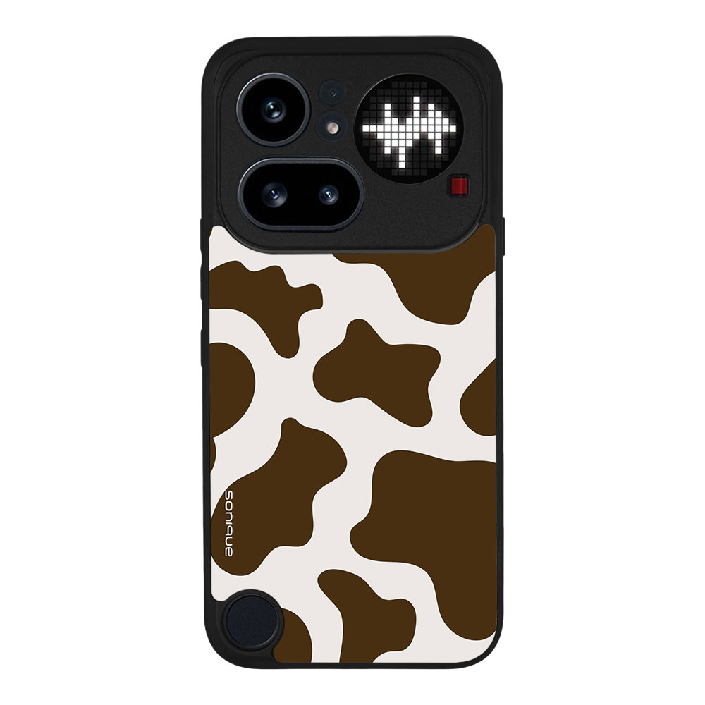 Θήκη Sonique Animal Print Series για Nothing Nothing Phone 4a Pro Cow 02