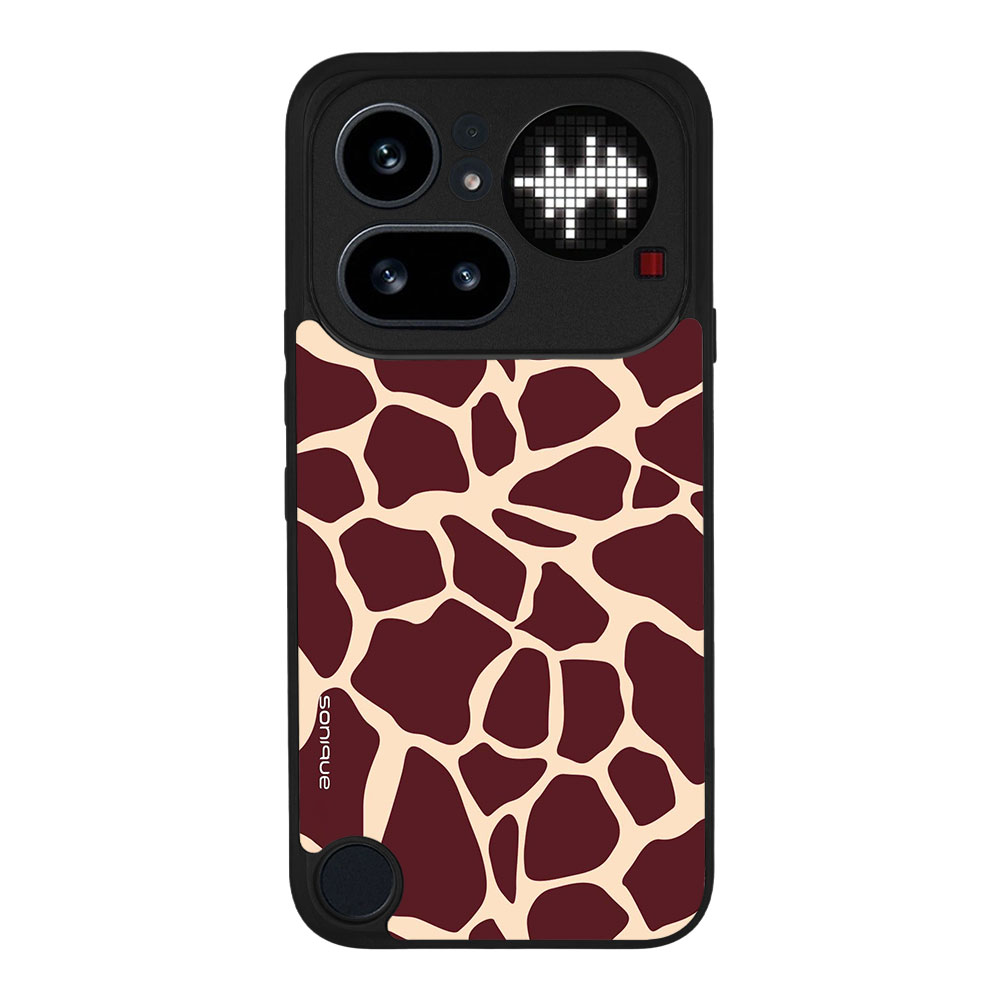 Θήκη Sonique Animal Print Series για Nothing Nothing Phone 4a Pro Giraffe 03