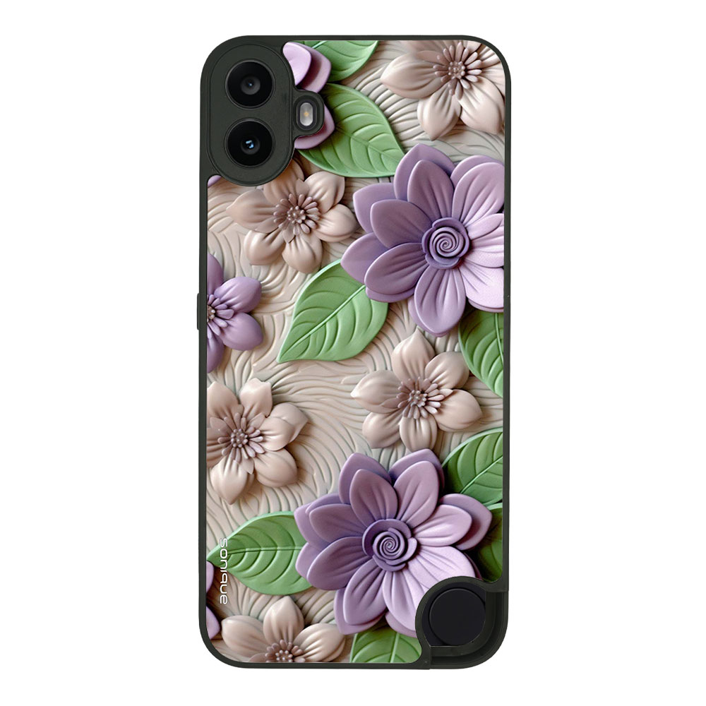 Θήκη Sonique 3D Flower Series για Nothing CMF Phone 1 5G Βιολετί