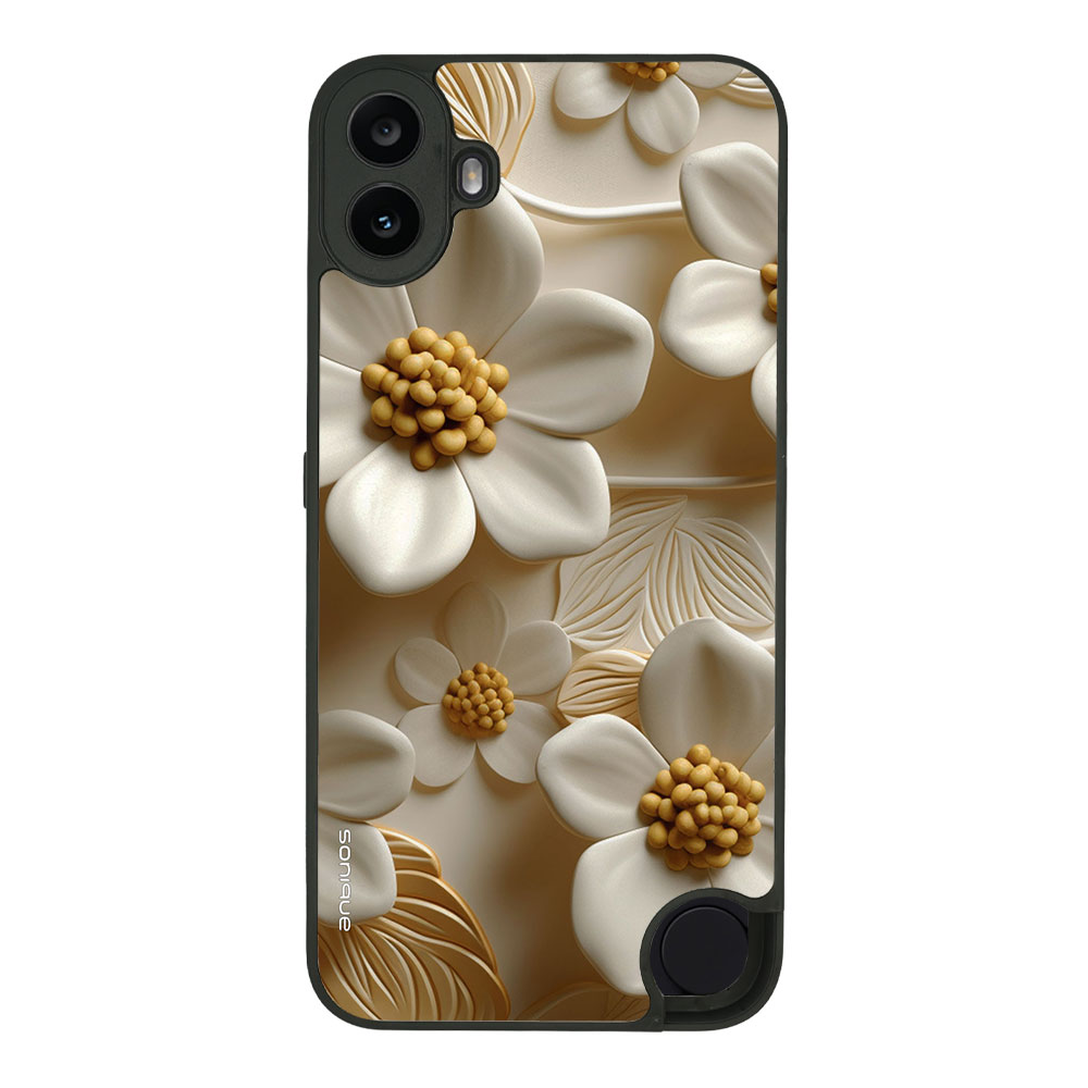 Θήκη Sonique 3D Flower Series για Nothing CMF Phone 1 5G Λευκό