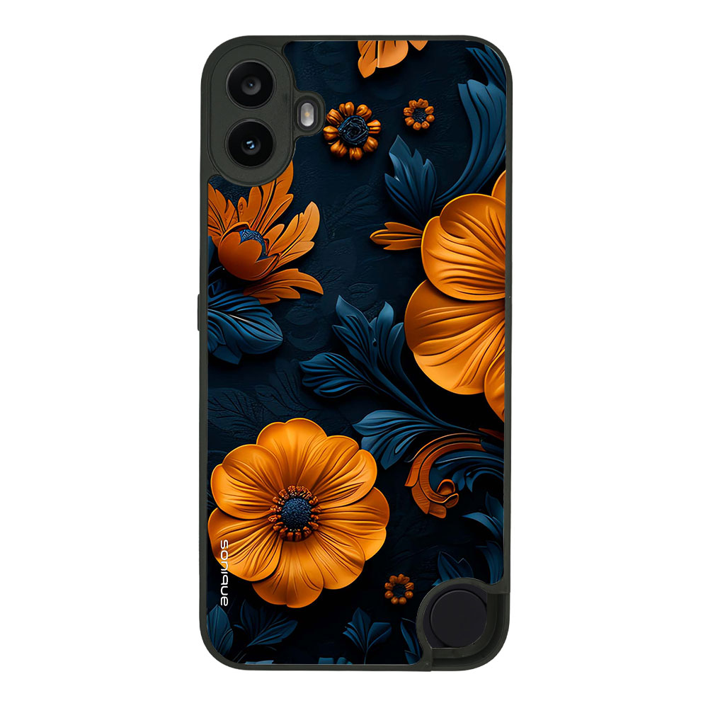 Θήκη Sonique 3D Flower Series για Nothing CMF Phone 1 5G Πορτοκαλί 01