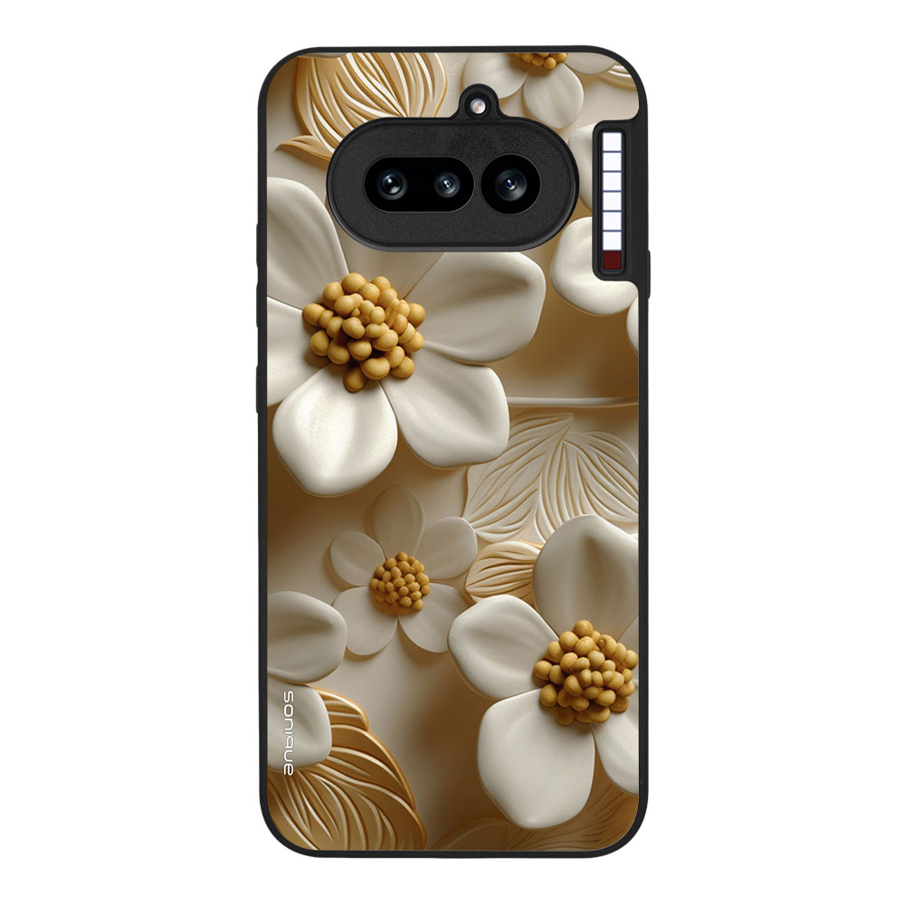 Θήκη Sonique 3D Flower Series για Nothing Phone 4a Λευκό